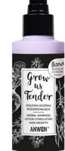 ANWEN, Grow Us Tender, wcierka do skóry głowy, rozgrzewająca, ziołowa, 150 ml