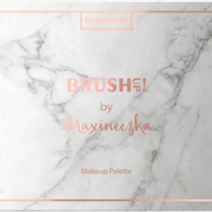 Brush UP!, by Maxineczka, multifunkcyjna paleta do makijażu oczu i twarzy, 01 Dusk Lover, 18,5 g