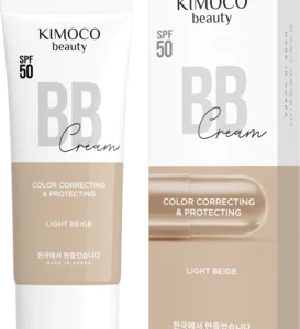 Kimoco, Beauty, krem BB do twarzy, SPF 50, Light Beige, 40 ml