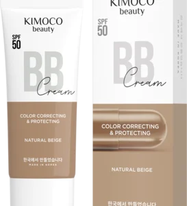 Kimoco, Beauty, krem BB do twarzy, SPF 50, Natural Beige, 40 ml