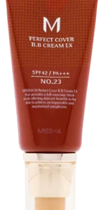 Missha, Perfect Cover, krem BB do twarzy, z filtrem SPF 42, PA+++, nr 23 Natural Beige, 50 ml
