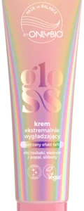 ONLYBIO HAIR IN BALANCE, Gloss, krem do włosów, ekstremalnie wygładzający, lustrzany efekt tafli, 150 ml