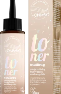 OnlyBio Hair In Balance, toner do włosów, Waniliowy, 100 ml